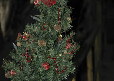 Industriekultur im Saarland - Fotoserie Grube Göttelborn - die letzte Schicht, Weihnachtsbaum