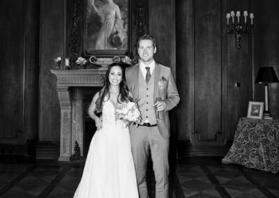 Einer romantische Hochzeit auf Schloss Saareck in Mettlach - Karin Trinh Fotografie